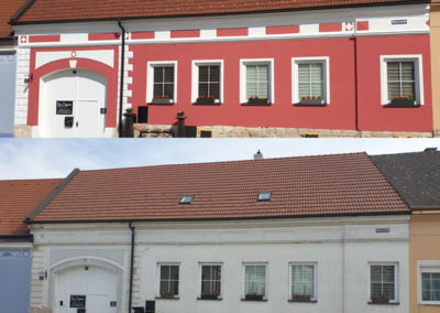 Malerei Schuller 7013 Klingenbach - Projekte - Fassade-Vorher-Nachher-Klingenbach